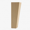 Tapered Leg 17cm (Natural Wood)