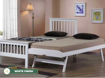 Pentre White Guest Bed