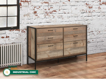 Urban 6 Drawer Wide Chest