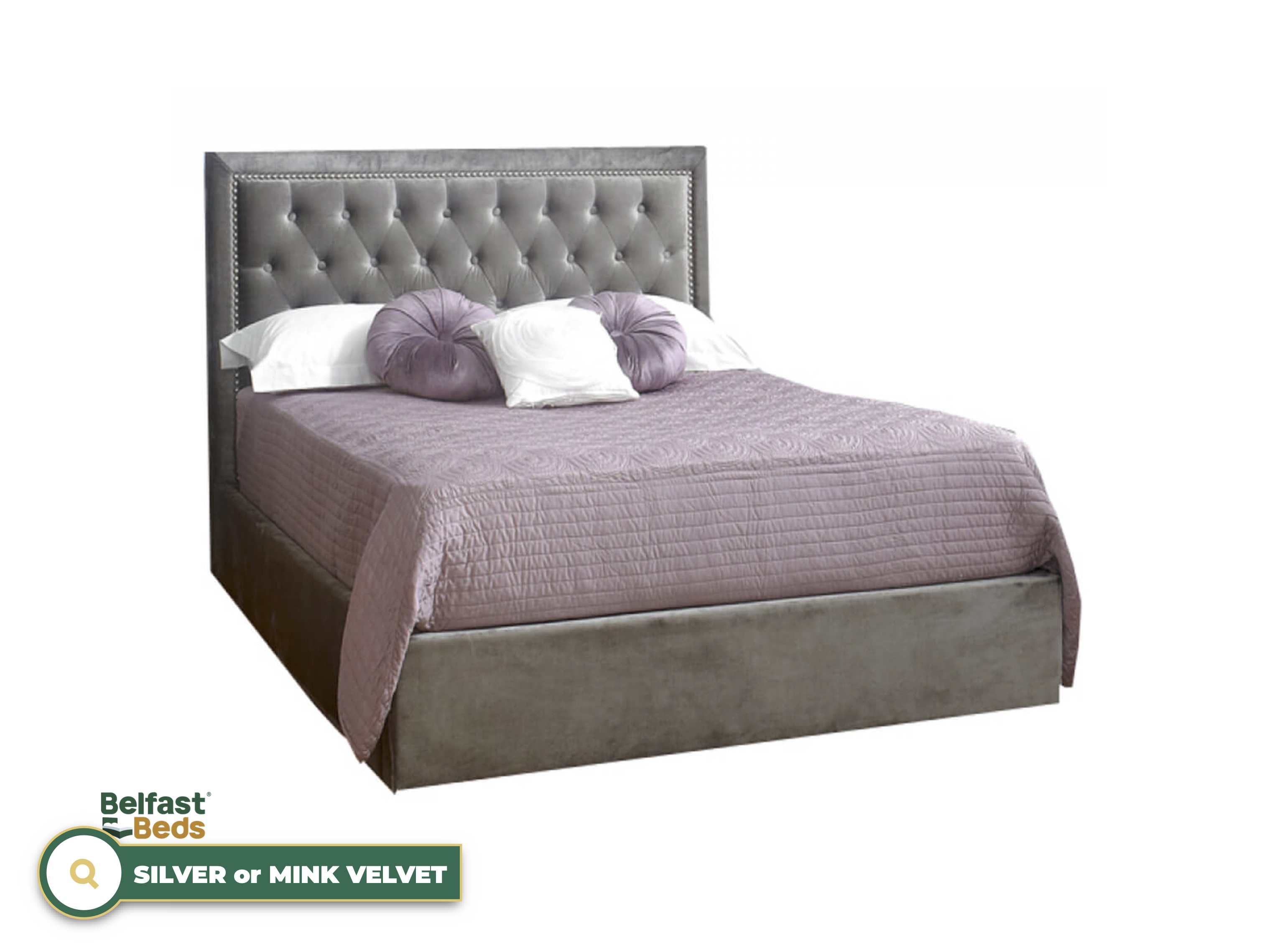 Rhea mink velvet bedstead deals